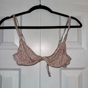 Victoria's Secret Pink Leopard Print Bra